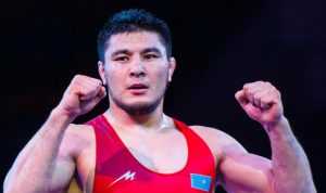 Подробнее о статье Видео. Двукратный чемпион Азии из Казахстана выиграл схватку в лиге Поддубного