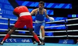 Подробнее о статье Прямая трансляция пяти боев Казахстана за выход в четвертьфинал ЧМ-2023 по боксу