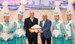 Подробнее о статье Джанни Инфантино: Казахстан – футбольная страна
