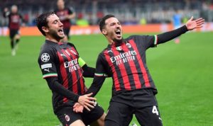 Подробнее о статье «Милан» обыграл «Наполи» в первом матче 1/4 финала Лиги чемпионов