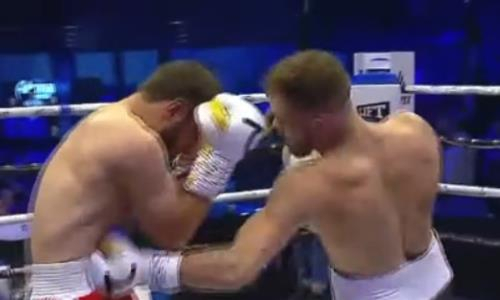 Вы сейчас просматриваете Побеждавший Алимханулы казахстанский боксер оформил нокаут в первом раунде в Узбекистане. Видео