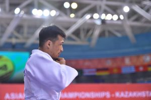 Подробнее о статье Дзюдоист Гусман Кыргызбаев проиграл в финале Grand Slam в Астане