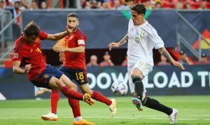 Подробнее о статье Лучшие моменты матча полуфинала Лиги наций Испания — Италия