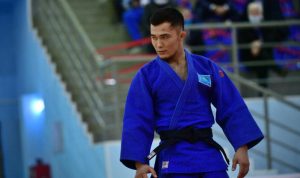 Подробнее о статье Казахстанский дзюдоист завоевал «золото» на домашнем Гранд Слэме