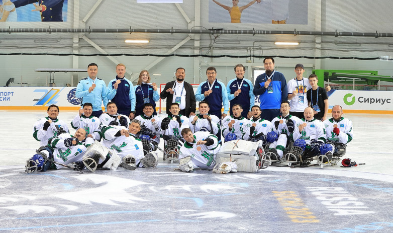 Вы сейчас просматриваете Сборная Казахстана по пара хоккею завоевала «бронзу» Континентального Кубка