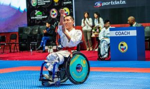 Подробнее о статье Казахстанцы завоевали две золотые медали на чемпионате Азии по пара каратэ