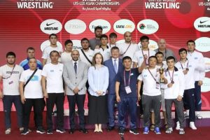 Подробнее о статье Команда Казахстана по греео-римской борьбе заняла третье место в командном зачете юниорского чемпионата Азии