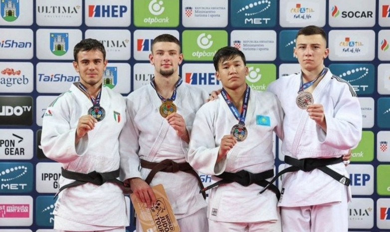 Подробнее о статье Казахстанский дзюдоист выиграл медаль на чемпионате мира в Загребе