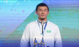 Подробнее о статье Казахстанский борец занял второе место на II Играх стран СНГ