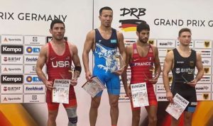 Подробнее о статье Казахстанский борец победил на престижном турнире в Германии