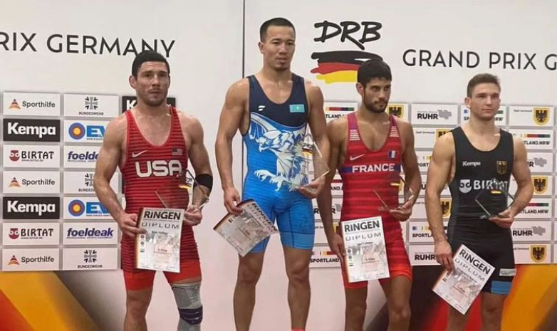 Вы сейчас просматриваете Казахстанский борец победил на престижном турнире в Германии