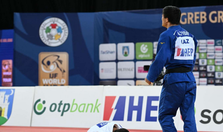 Подробнее о статье Казахстанский дзюдоист завоевал «бронзу» на турнире Гран-при в Загребе