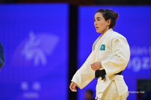Подробнее о статье Дзюдоистка Абиба Абужакынова вышла в финал Азиатских игр-2022