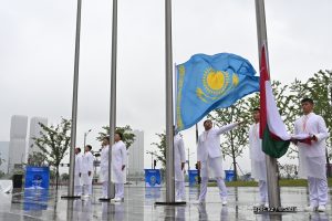 Подробнее о статье Азиада-2022: Флаг Казахстана поднят в Ханчжоу