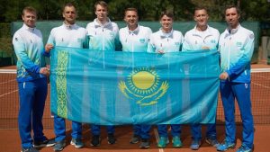 Подробнее о статье Казахстан пробился в квалификационный раунд Кубка Дэвиса