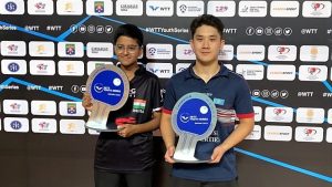Подробнее о статье Абдул Маджид Харки прнес Казахстану золотую медаль турнира WTT Youth Contender по настольному теннису