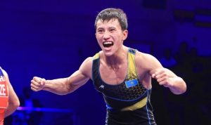 Подробнее о статье Казахстанский борец завоевал «серебро» на ЧМ-2023 в Тиране