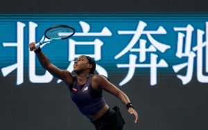 Подробнее о статье Кори Гофф отыграла подачу на матч во втором раунде турнира в Пекине