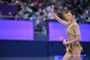 Подробнее о статье Азиатские игры-2022: Команда Казахстана по художественной гимнастике завоевала “серебро”