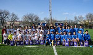 Подробнее о статье «Ордабасы» получил в подарок новое футбольное поле от КФФ
