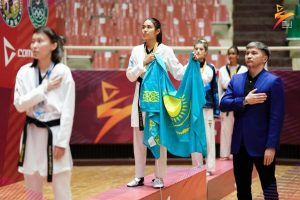 Подробнее о статье Казахстанские таеквондисты завоевали 13 медалей на турнире Asian Open Championship G2