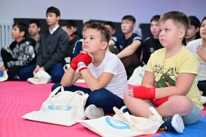 Подробнее о статье Олимпийская игра знаний: Увлекательный урок в школе №26 г. Астана с поддержкой НОК РК