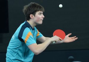 Подробнее о статье Алан Курмангалиев вышел в 1/8 финала молодежного чемпионата мира по настольному теннису