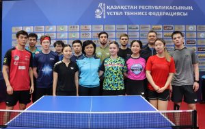 Подробнее о статье Подготовка к олимпийскому сезону: Команда Казахстана по настольному теннису проводит УТС в Алматы