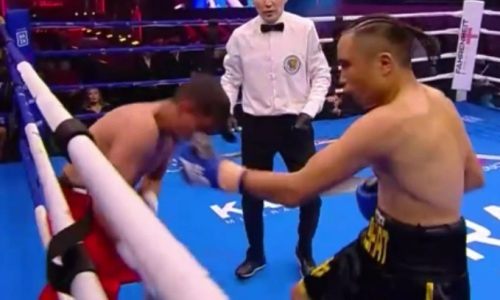 Вы сейчас просматриваете «Казахский воин» вернулся на ринг и победил зверским нокаутом. Видео