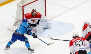 Подробнее о статье «Барыс» учинил разгром в матче с топ-клубом КХЛ