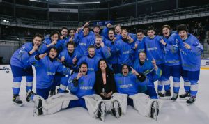 Подробнее о статье Казахстанские хоккеисты стартовали с победы на Олимпийских играх