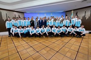 Подробнее о статье Юношеская национальная сборная Казахстана вылетела в Южную Корею для участия в зимних юношеских Олимпийских играх Канвон 2024