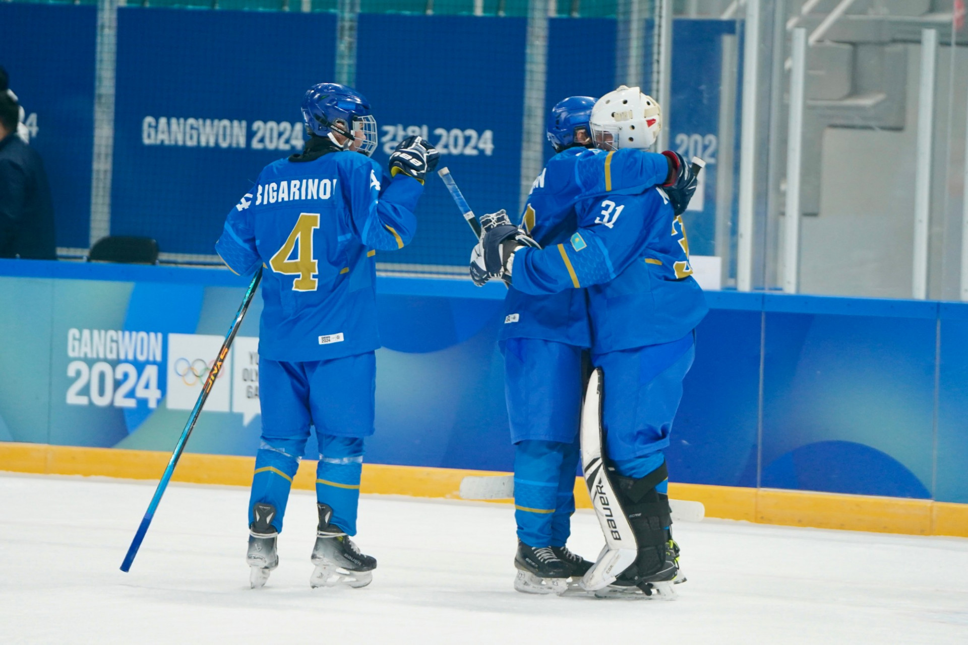 Вы сейчас просматриваете Команда Казахстана по хоккею пробилась в полуфинал Олимпийских игр