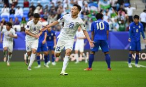Подробнее о статье Узбекистан вышел в четвертьфинал Кубка Азии