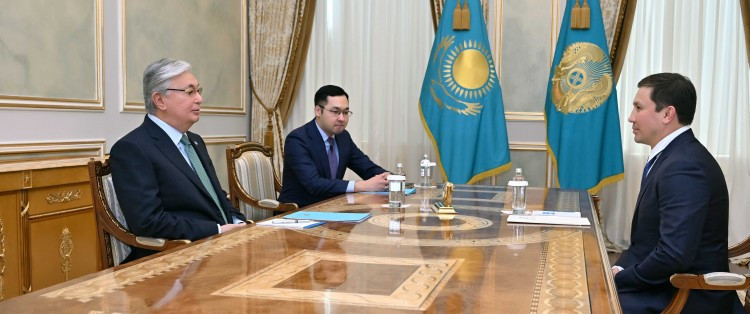 Вы сейчас просматриваете Касым-Жомарт Токаев принял президента Национального Олимпийского комитета Геннадия Головкина