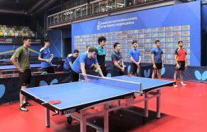 Подробнее о статье Команда Казахстана по настольному теннису проводит подготовку к чемпионату мира в Алматы