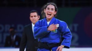 Подробнее о статье Казахстан завоевал первую медаль на Grand Slam в Турции по дзюдо