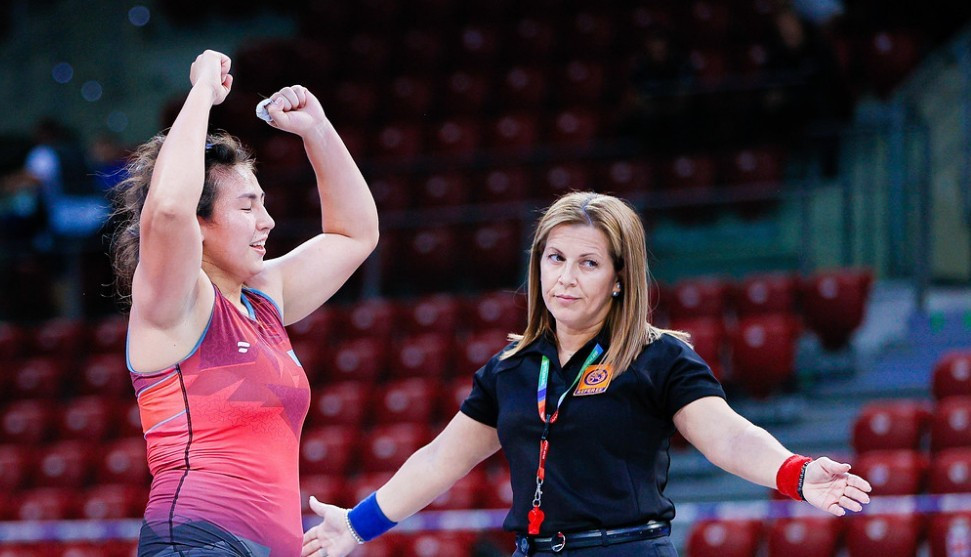 Подробнее о статье Анастасия Панасович завоевала “бронзу” чемпионата Азии по женской борьбе