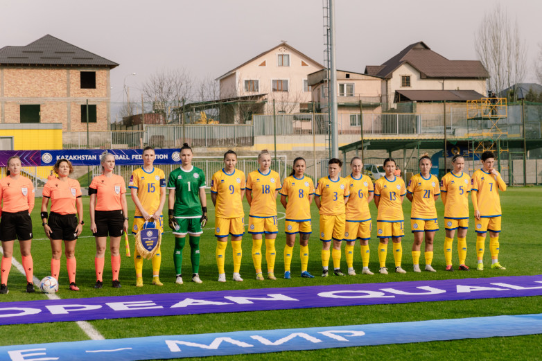Женская сборная Казахстана уступила в отборе на Евро-2025
