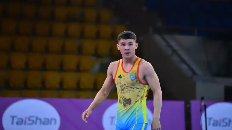 Подробнее о статье Казахстанский борец завоевал «серебро» на Играх БРИКС