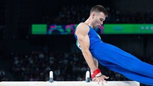 Подробнее о статье Этап Кубка мира по спортивной гимнастике: Нариман Курбанов стал бронзовым призером