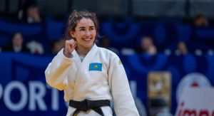 Подробнее о статье Абиба Абужакынова стала бронзовым призером Grand Slam по дзюдо в Душанбе