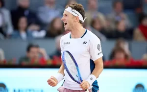 Подробнее о статье Рим (ATP). Каспер Рууд победил Александра Бублика во втором круге
