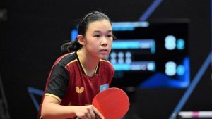 Подробнее о статье Жания Бекмухамбетова стала третьей на WTT Youth Contender по настольному теннису в Ташкенте