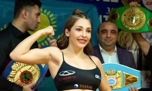 Вы сейчас просматриваете Ангелина Лукас получила азербайджанский кард на исторический бой в Казахстане