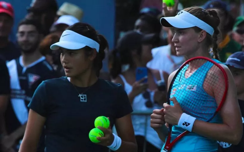 Вы сейчас просматриваете Елена Рыбакина и Эмма Радукану вышли в полуфинал парного турнира в Вашингтоне