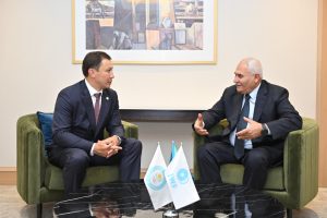 Подробнее о статье В Астане состоялась официальная встреча президента НОК Казахстана и главы Международной федерации тяжёлой атлетики