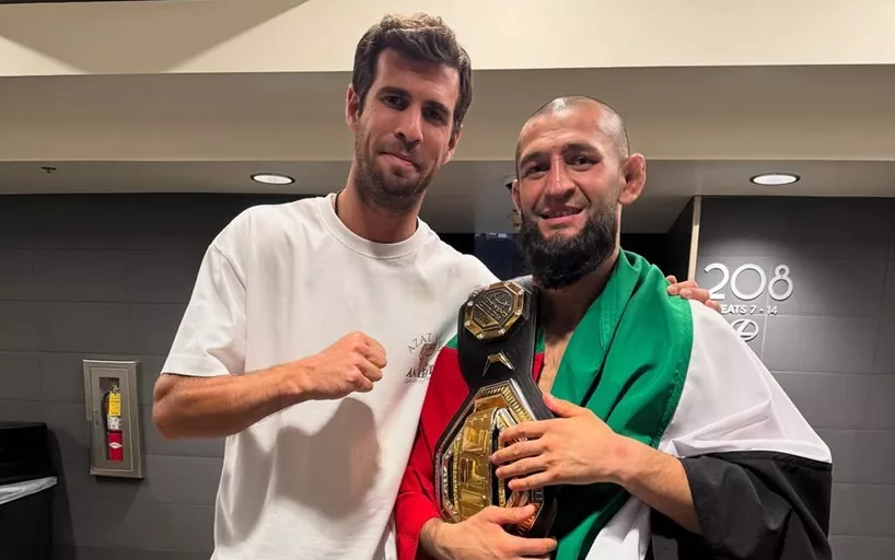 Вы сейчас просматриваете Карен Хачанов выложил фото с чемпионом UFC Хамзатом Чимаевым