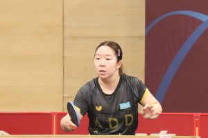 Подробнее о статье Настольный теннис: Зауреш Акашева стала бронзовым призером турнира в Болгарии