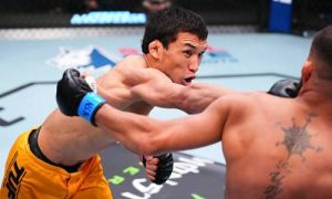 Подробнее о статье Громкой сенсацией обернулся исторический бой Казахстана на турнире UFC